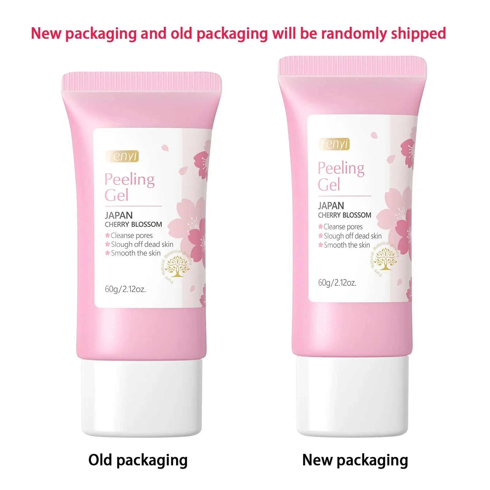 Sakura Face Deep Cleaning Exfoliating Gel Skin Care Whitening Moisturizer Repair Facial Scrub Skin Care 60g - AMULET RING STORE