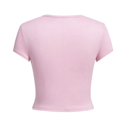 I Love My Hot Boyfriend Print Tshirt Women Hip Hop Summer Tops Street Harajuku Short T-Shirtelastic Comfortable Tshirts Female - AMULET RING STORE