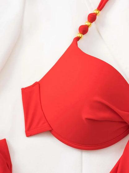 Sexy Push Up Bikini 2024 Women Swimsuit Two Piece Swimwear Female Thong Bikinis Set Swimming for Bathing Suits Brazilian Biquini