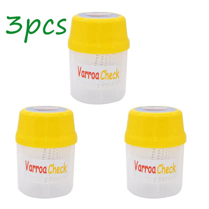 Beehive Varroa Test Varroa Shaker Comfortable To Use for Beekeeping Beekeeper Mite Measuring Beekeeper Tool - AMULET RING STORE