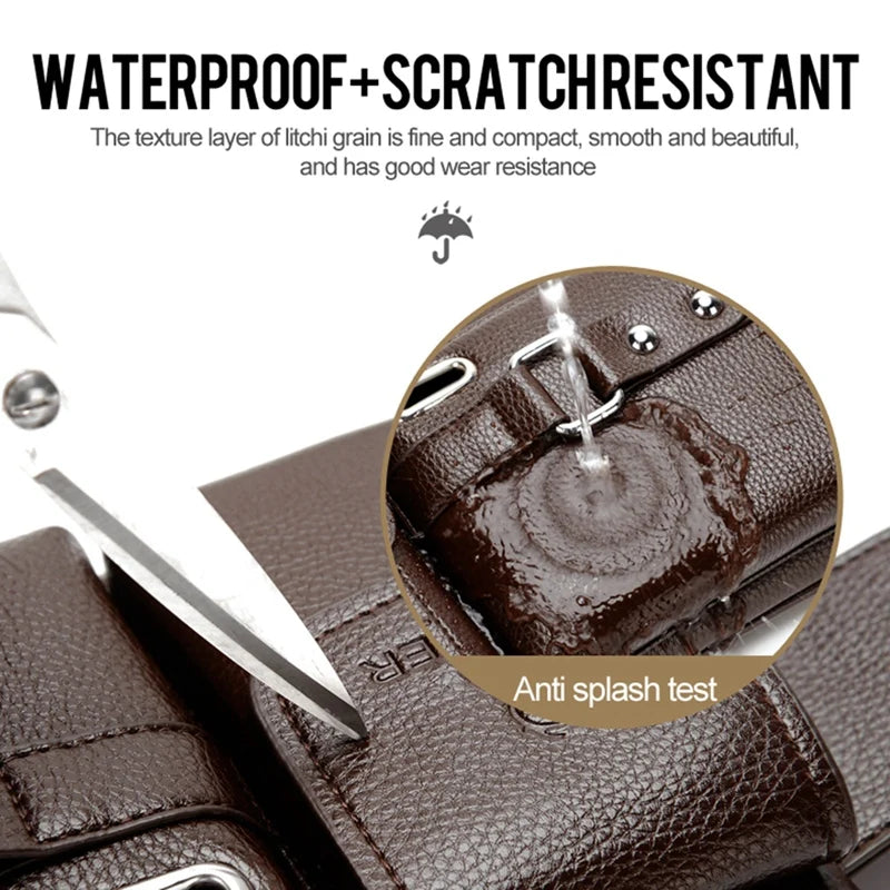 WEIXIER Brand Unisex Single-Shoulder Multi-Function Sports Running Large-Capacity Waist Men's Chest Bag Casual Messenger Wallet - AMULET RING STORE