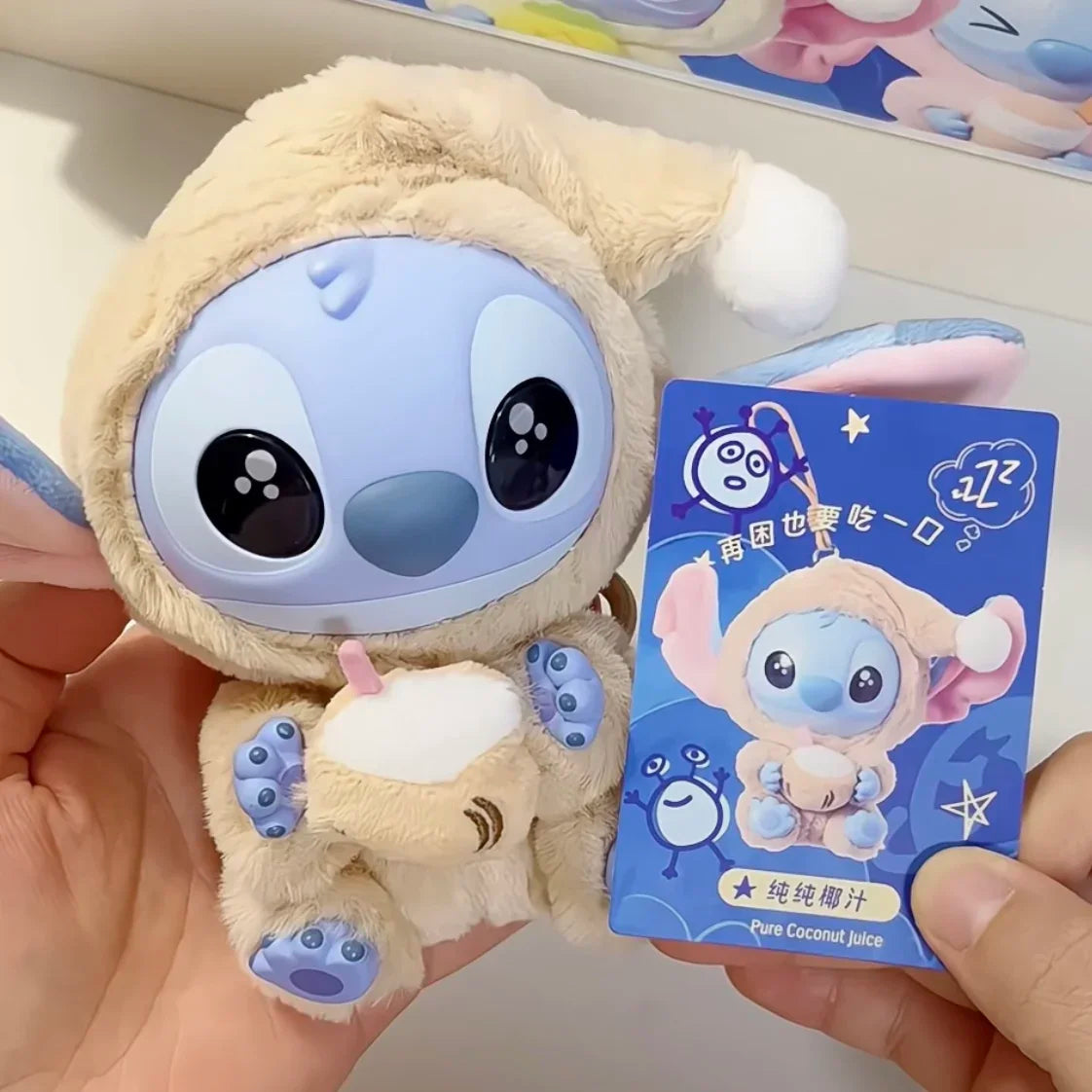 New Stitch Eat Some Thing Before Sleep Series Vinyl Blind Box Bag plush Pendant Cute Doll Mystery Box Toy Adult Gift - AMULET RING STORE