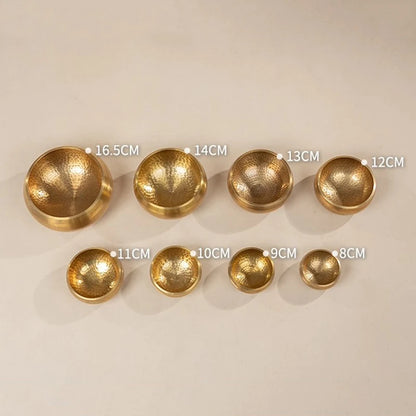 Nepal Singing Bowl Handmade Copper Bowl Sound Healing Yoga Meditation Professional Original Tibetan Bowls Buddha Instrument - AMULET RING STORE