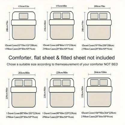 3pcs Fashion Bedding Set Tiger Pink Rose Digital Print Comfortable Breathable Duvet Cover King Queen Twin Single Size for Gift