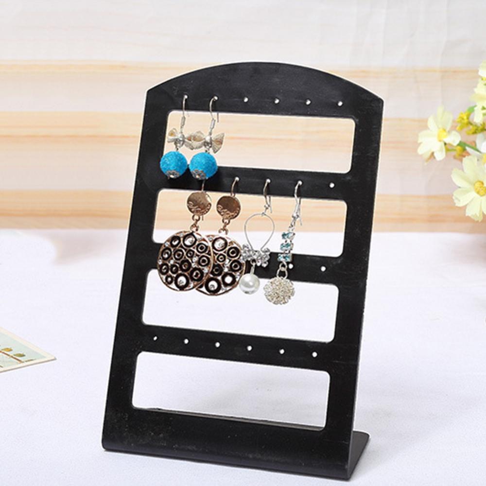 24/48 Holes Earrings Display Stand Holder Jewelry Show Rack Acrylic Organizer - AMULET RING STORE