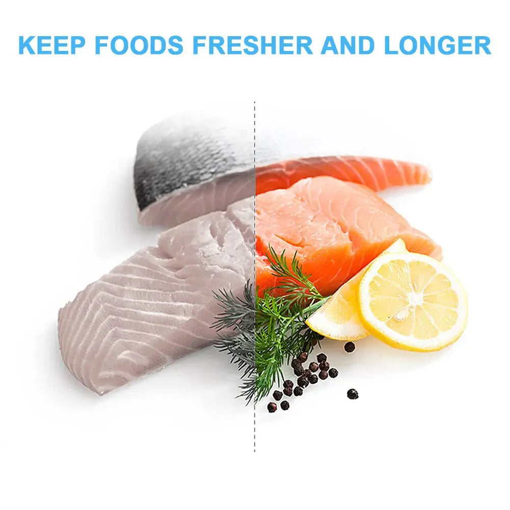 Cordless Electric Vacuum Bag Sealer Pump, Portable USB Charge Vacuum Compression Machine for Food Clothes Storage Bags - AMULET RING STORE