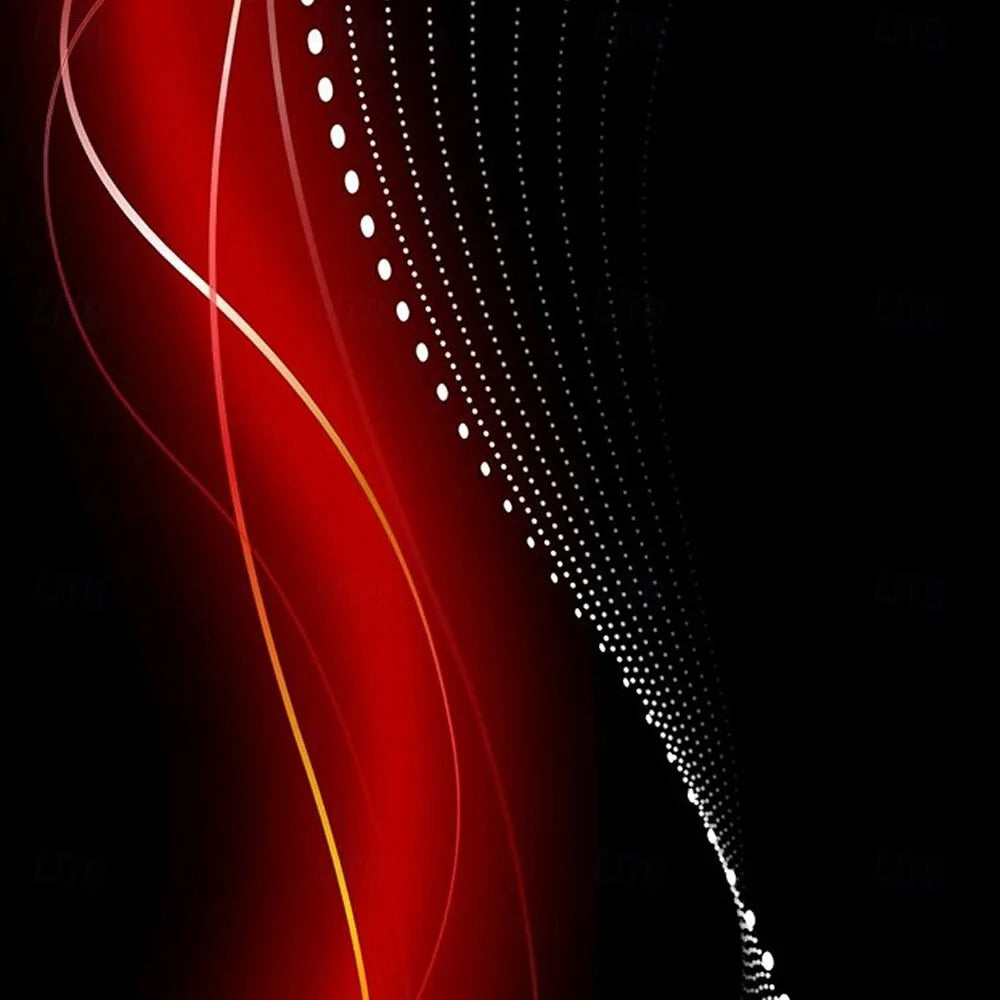 Men's Long Sleeve Geometric Lines Shirt Gradient Color Button Short Sleeve Casual Fashion 3D Printed Flap Collar Shirt