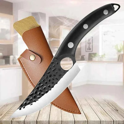Boning Knives Chef Cooking Slicing Meat Fruit Fish Fillet Kitchen Knives Stainless Steel Hand Forge Blade Utility Barbecue Knife