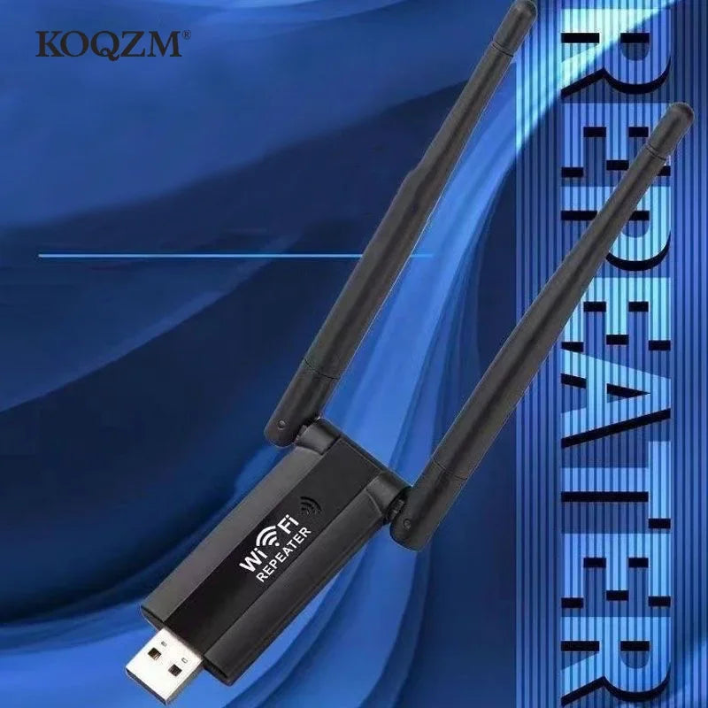 300Mbps 2.4G USB Wireless WiFi Repeater Extender Router WiFi Signal Amplifier Booster Long Range Wi-Fi Repeater Access Point - AMULET RING STORE