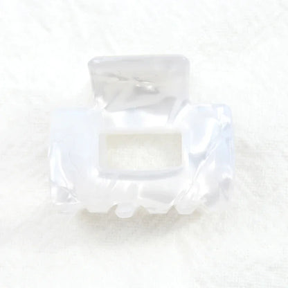 Bgffuy Leopard Korea Acetate Hollow Colorful Mini Hair Claws Crab Hair Clips for Child Girls Hairpins Hair Accessories Barrettes