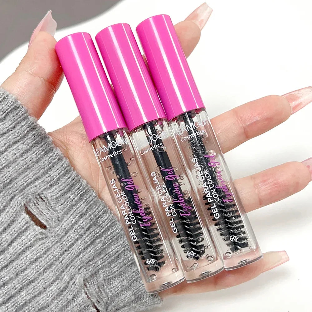3 Colors Natural Liquid Dyeing Eyebrow Cream Waterproof Long Lasting Non-smudge Mascara Tint Makeup Cosmetic Brow Enhancer Cream - AMULET RING STORE