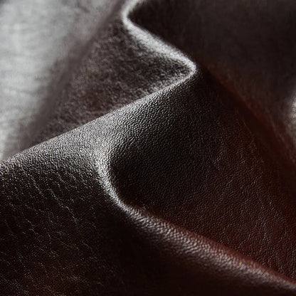 Men's Fur Collar Jacket PU Leather Vintage New Winter Men's Streetwear Thicken Leather Jacket Retro Men Brand Leathe Jacket