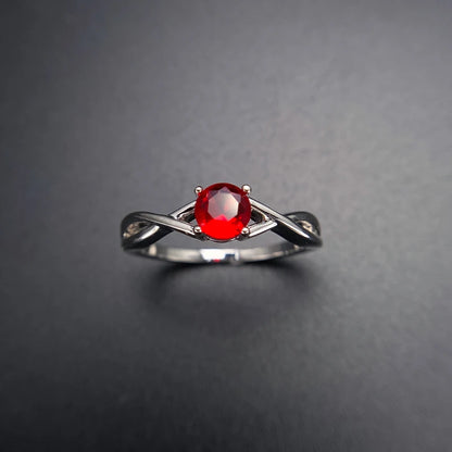 Gemstone Moissanite Amethyst Silver Ring Blue Sapphire Ring Silver 925 Jewelry Aquamarine Rings For Women Engagement Rings