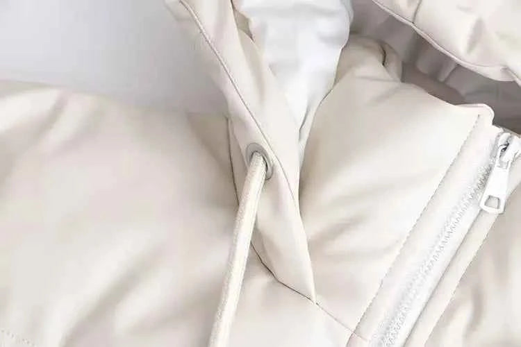 Winter Women's Cold Coat Winter Jackets For Women 2023 Warm Leather PU Parkas Winter Coat Promotion Female Outerwear