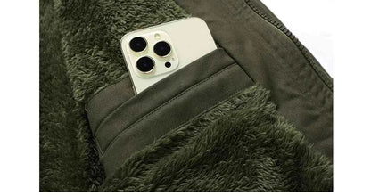 Winter Men's Warm Padded Jackets Fashion Men Fleece Lined Thermal Hooded Coats Men Mountain Ski Windbreaker Jackets Clothing