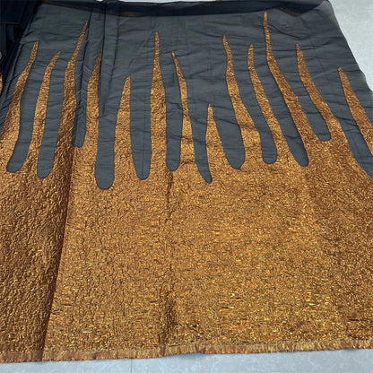 2025HighQuality African Nigerian Tulle Lace Fabric Organza Embroidery Guipure Brocade Jacquard Wedding Dresses Party Gowns 5Yard