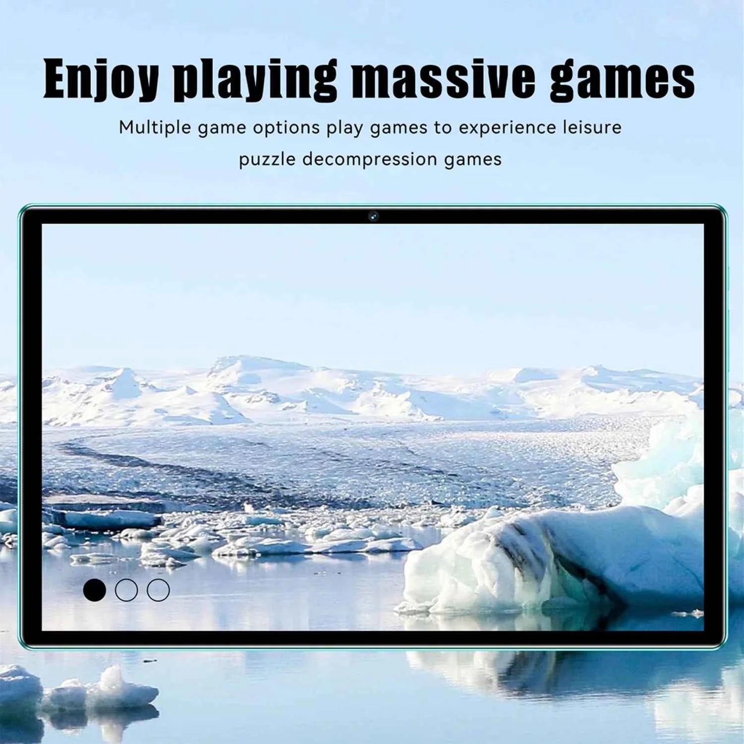 New Arrival 10.1 Inch Octa Core Android Tablets 6GB RAM 128GB ROM 4G Dual SIM Network AI Speed-up Tablet Bluetooth WiFi 6000mAh