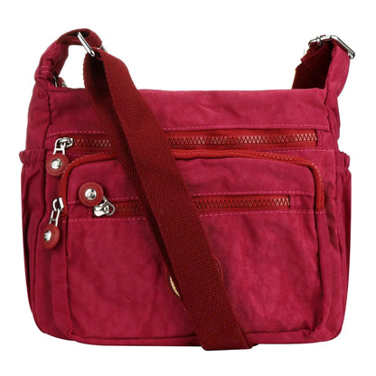 Various Models Nylon Shoulder Bag Women Large Capacity Waterproof Wear-Resistant Commuting Leisure Outdoor Messenger Bag Handbag