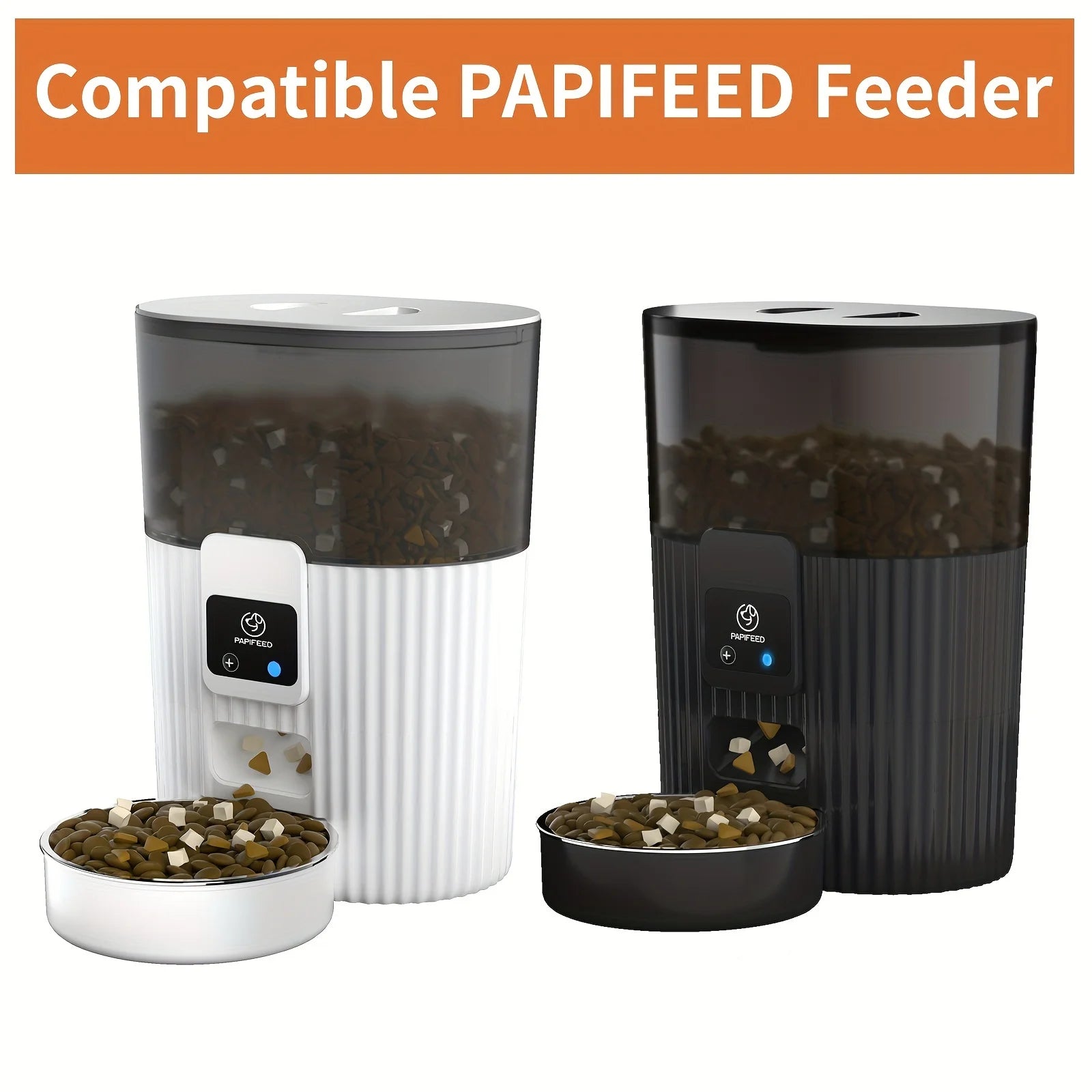 PAPIFEED cat automatic feeder dog fixed feeding machine cat food dog food wifi remote smart cat pet food dispenser - AMULET RING STORE