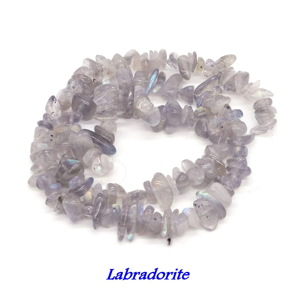 Natural Lilac Lepidolite Crystal Stone Beads Freeform Chips Gravel for Party Gift DIY Crafts Necklace Bracelet Jewelry Making - AMULET RING STORE