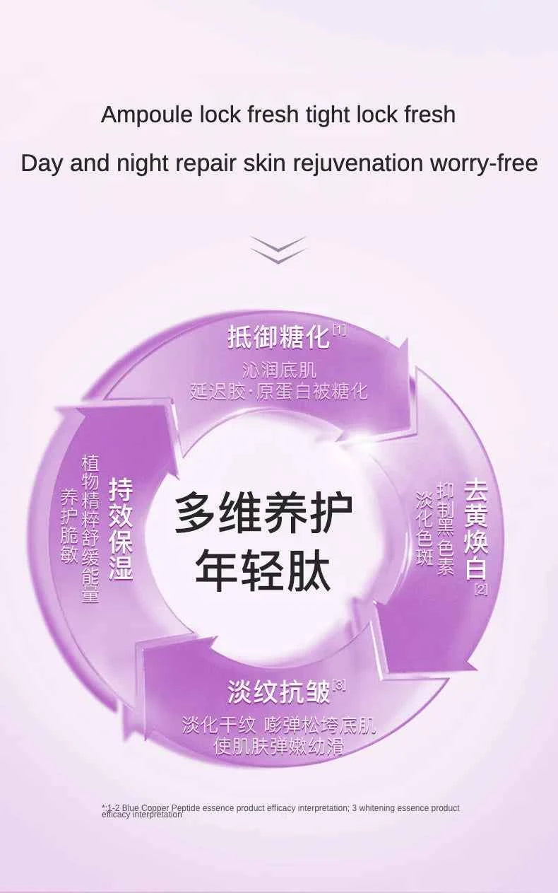 28 pcs/set 377 Whitening Ampoule Essence, Vitamin C Anti-Aging Essence, Niacinamide Brightening Essence Korean Skincare Products