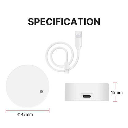 ZigBee Wifi MmWave Human Presence Motion Sensor Radar Wave Human Detector Motion Detector Tuya Hub Smart Life Home Automation - AMULET RING STORE
