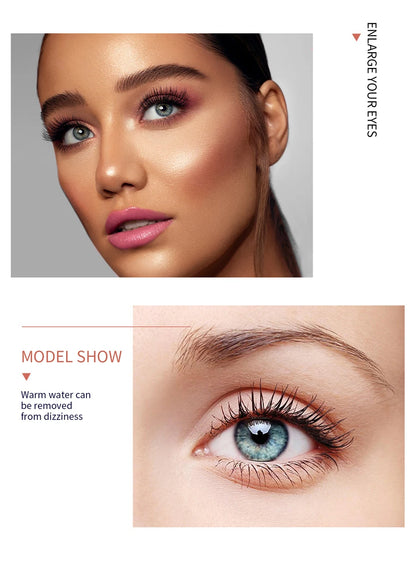 Waterproof 4D Diamond Shine Volume Curl Mascara Luxury Style Smudge-proof Eye Makeup for All Skin Types Eye Cosmetics - AMULET RING STORE