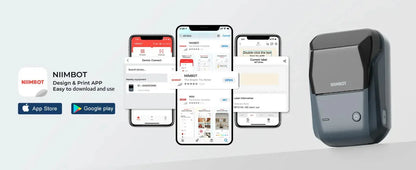 Niimbot B1 Mini Portable Thermal Printer Self-Adhesive Sticker Label Maker Pocket Printer Labeling Machine