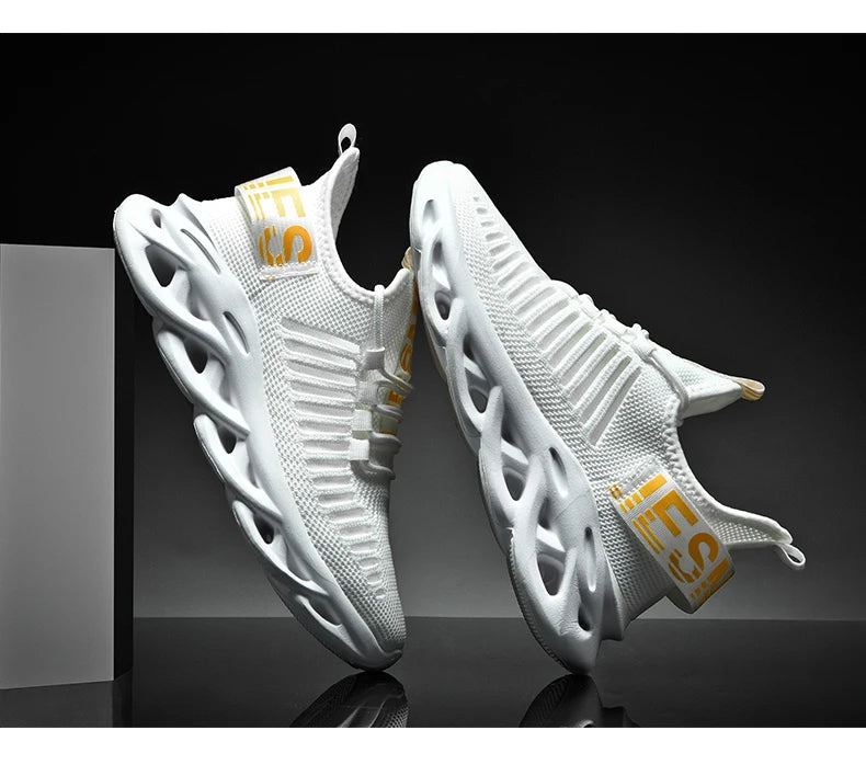 Men Shoes Comfortable Sneakers Breathable Running Shoes For Women Mesh Tennis Sports Shoes Outdoor Air Waling Casual - AMULET RING STORE