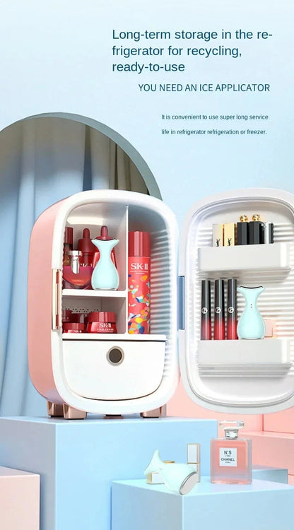 Face Skin Ice Roller Cooler Skin Lifting Face Cooling Massager Ice Compress Calm Skin Ice Cooler Eye Pouch Cooler Edema Remover