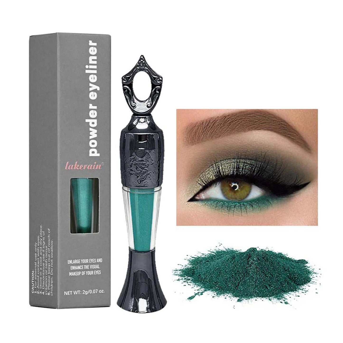 Fashion Natural Egyptian Eyeliner,Handmade Powder Form,Eye Cosmetics,Smudge-Proof,Enduring Effect Enhance Color,For Daily Makeup - AMULET RING STORE