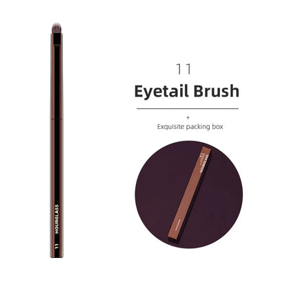 Hourglass Makeup Brushes Powder Foundation Concealer Blusher Bronzer Eye Shadow Eyebrow Eyeliner Sculpting Brush - AMULET RING STORE