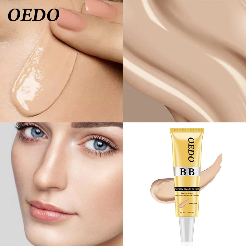 Dreamy Beauty Cream Makeup Natural Concealer BB Cream Face Care Modified Emollient Easy to Wear Sun Block Whitening Cream 30g - AMULET RING STORE