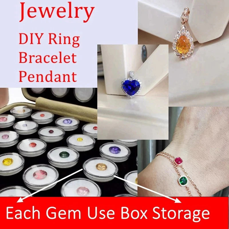 Brilliant Large Unheated White Sapphire 13X18mm Oval Cut VVS1 Loose Gemstone For Jewelry Making DIY - AMULET RING STORE