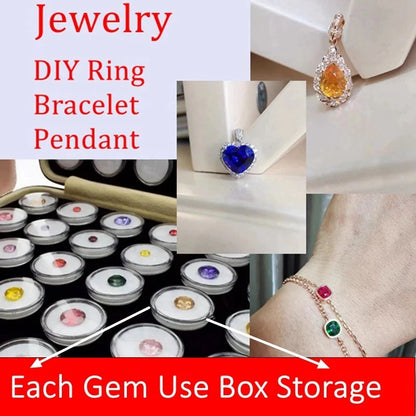 Brilliant Large Unheated White Sapphire 13X18mm Oval Cut VVS1 Loose Gemstone For Jewelry Making DIY - AMULET RING STORE