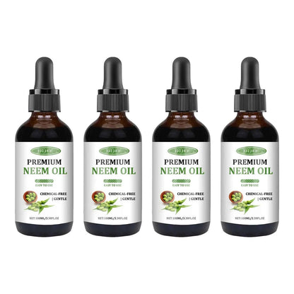 EELHOE 100ml Neem Oil Serum Cleansing Skin Plump Hair Growth Nail Top Coat Care Multi-purpose Essence Pure Natural Daily Care