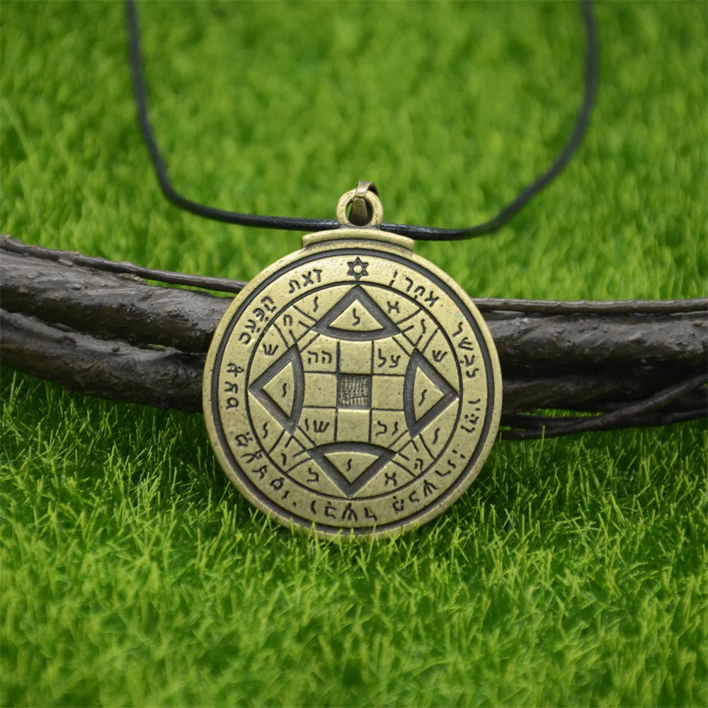 Nostalgia Key Of Solomon 7 Archangel Saint Michael Seal Pendant Necklace