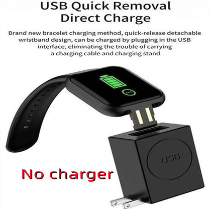 Smartwatch Men Women Wristwatches Smart Watch Message Fitness Monitor Bracelet Birthday Gift Electronic Clock For Android IOS - AMULET RING STORE