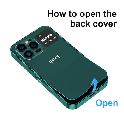 SERVO 4 SIM Card 4 Standby QWERTY Keyboard Mobile Phone Speed Dial Blacklist FM Radio Flashlight 2G GSM Cellular Cellphone TypeC