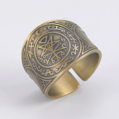 Dawapara Seal of The 7 Archangels Protection Ring Amulet AMULET RING STORE