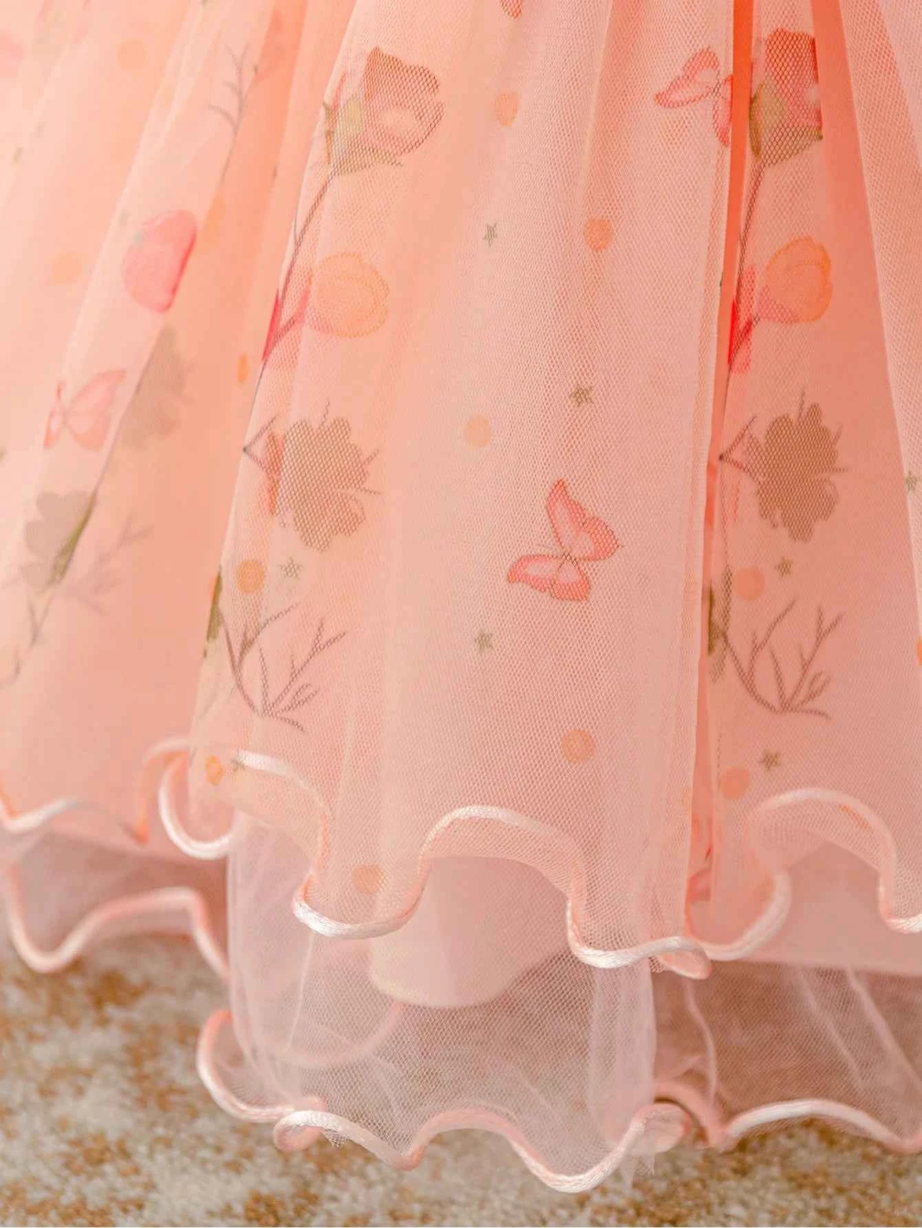 Baby Christening Dress Lace Pageant Christening Dress for Flower Girl Formal Suitable for Birthday Party and Wedding Elegant