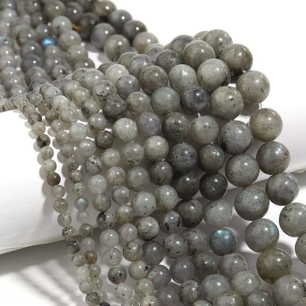 Natural Stone 4 6 8 10 12mm Round Tiger Eye Amethyst Agate Jades Stone Spacer Bead For Jewelry Making Diy Bracelet Needlework