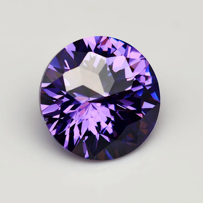 New 5A Quality Round Colored Empire Cut Cubic Zirconia Stones Loose Gemstone for Jewelry Making