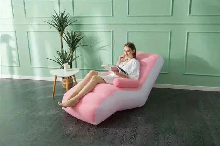 Outdoor Foldable Inflatable Sofa Lounge Couch Sleeping Bed Outdoor Chairs