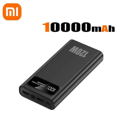 Xiaomi 50000mAh Power Bank Ultra Large Capacity 120W Super Fast Charging Portable External Battery With LED Digital Display