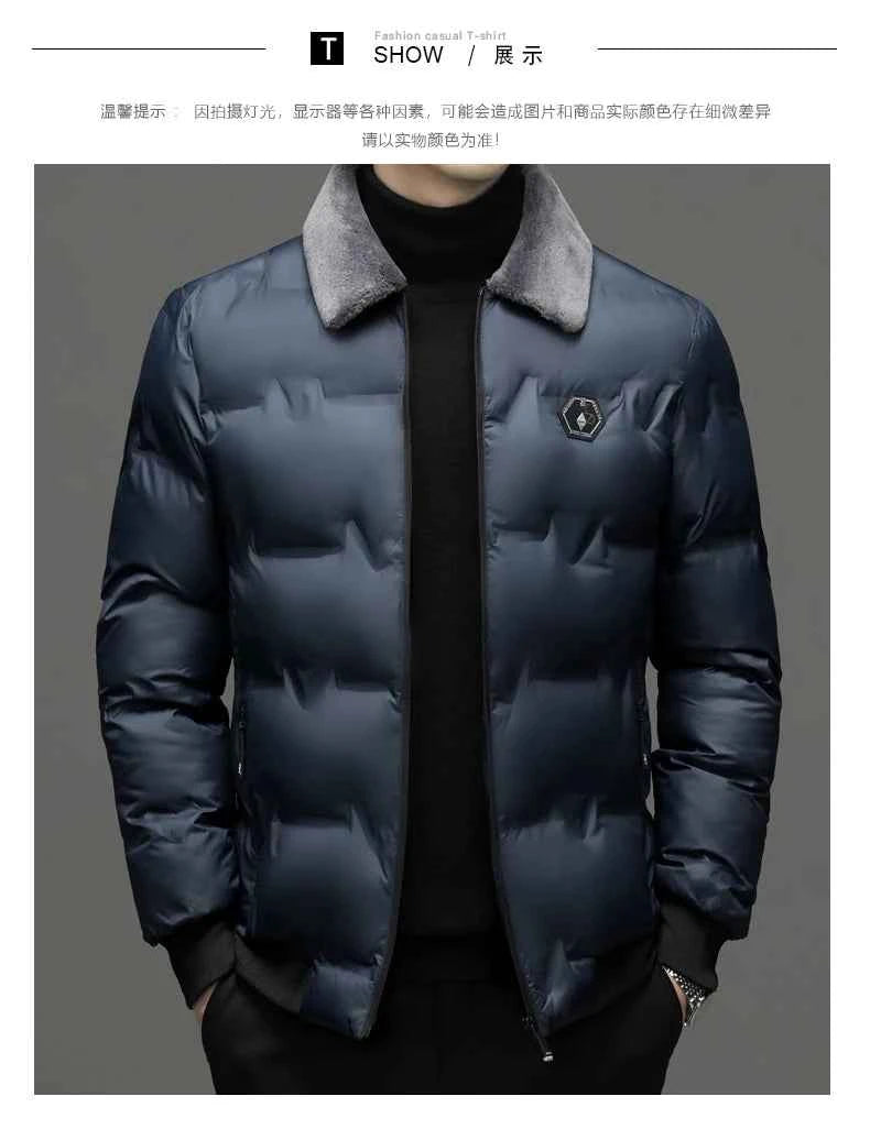 2024 Winter jackets men high quality fashion Warm Jacket Casual thicken Parkas Men's Winter Jackets Warm coat male size L-5XL