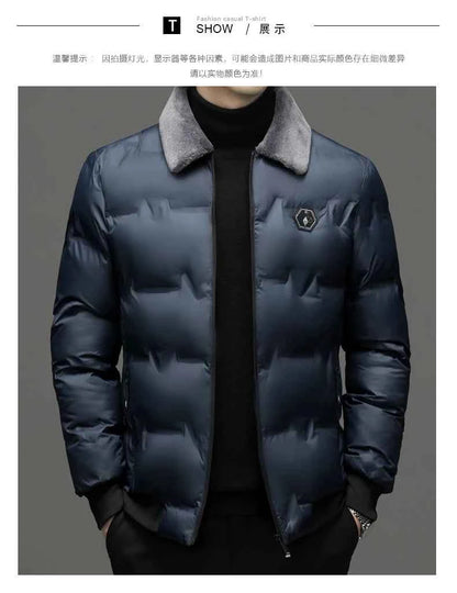 2024 Winter jackets men high quality fashion Warm Jacket Casual thicken Parkas Men's Winter Jackets Warm coat male size L-5XL