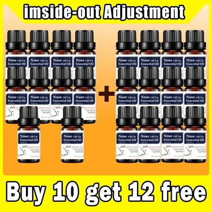 Nose Massage Essential Oil Up Heighten Rhinoplasty Firming For Moisturizing Nose Serum Reshape Natural Face Beauty Care Products - AMULET RING STORE