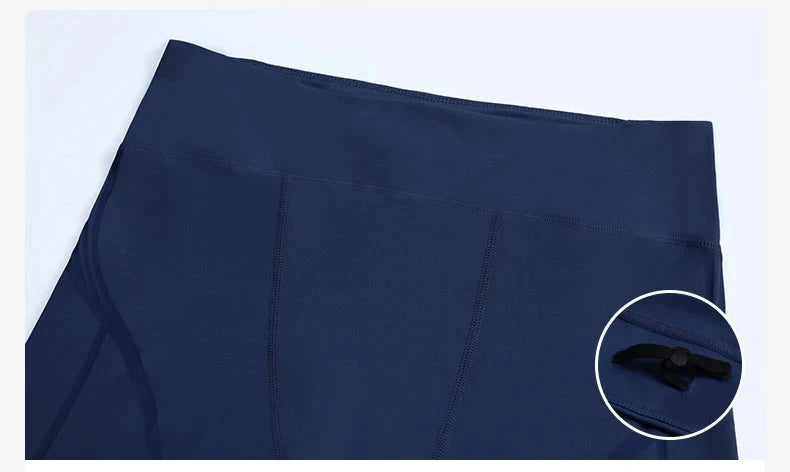 Men Women Pocket Running Tights Shorts Board GYM Exercise Fitness Leggings Basketball Hiking Trainning Sport Soccer Clothing C89