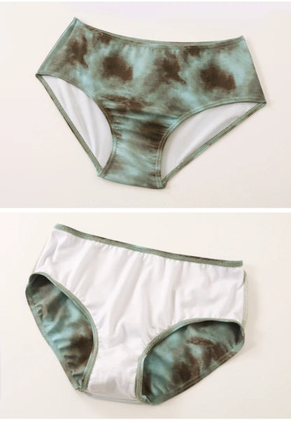 XL-5XL Plus Size Vacation Bikini Sexy Three-Piece Split Long Sleeve Swimsuit Women Summer Blue Pleated Beach Party Swimsuits